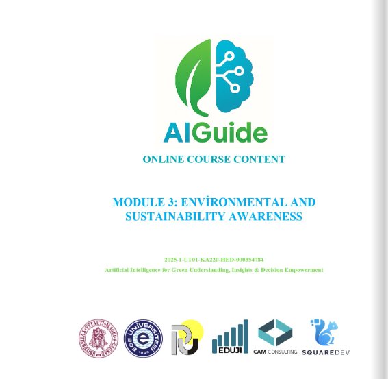 Environmental and sustainability awareness