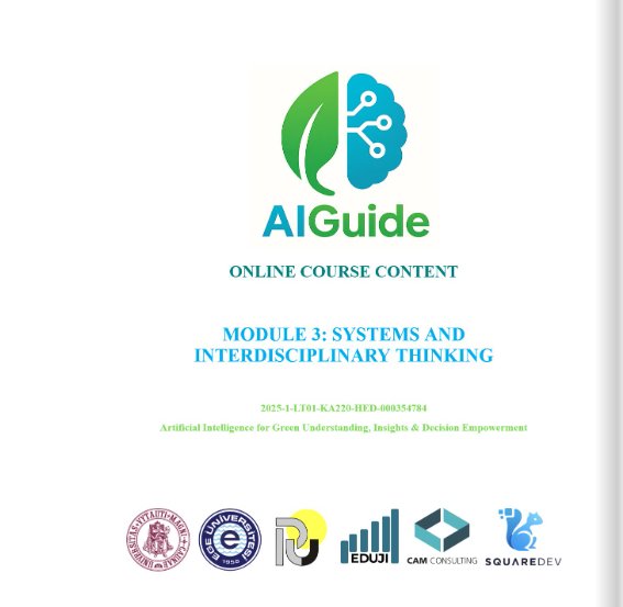 Systems and interdisciplinary thinking